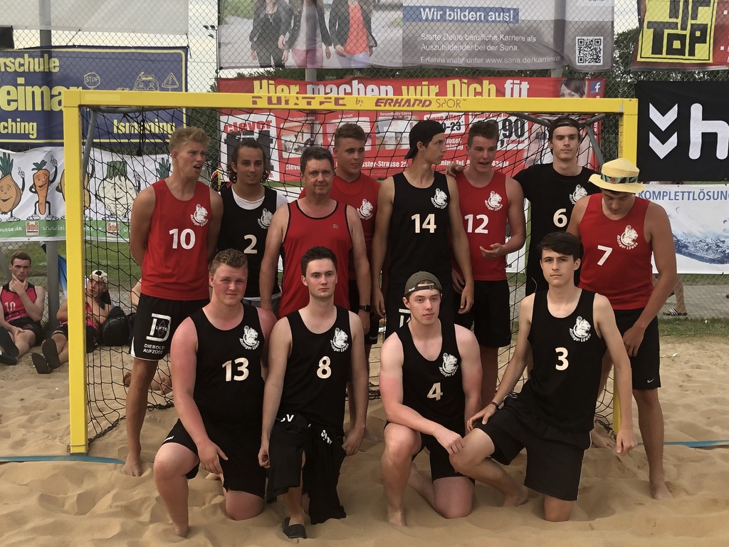 SV Anzing Beachhandball-Team