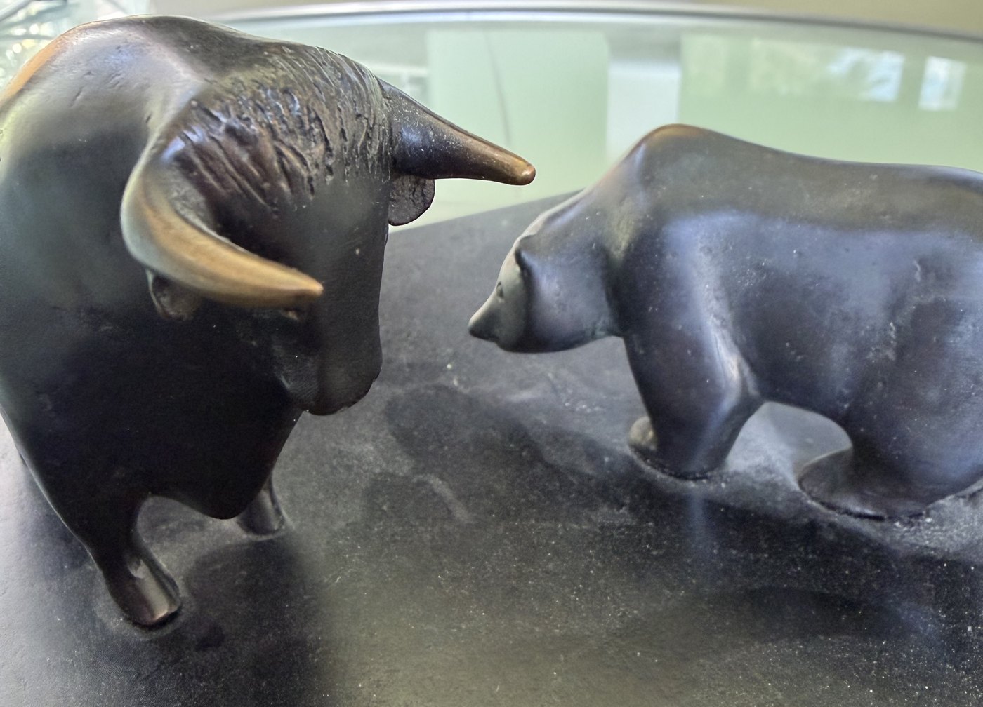Bulle und B&auml;r &mdash; die Symbole der B&ouml;rse